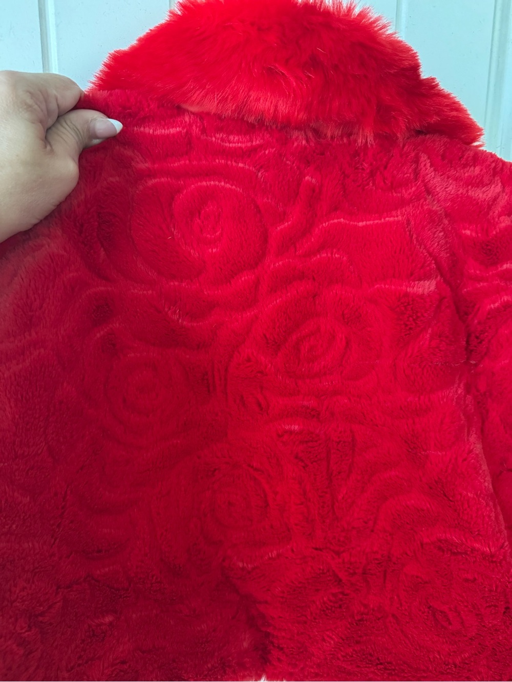 Once first Red Faux Jacket - Picture 14 of 14